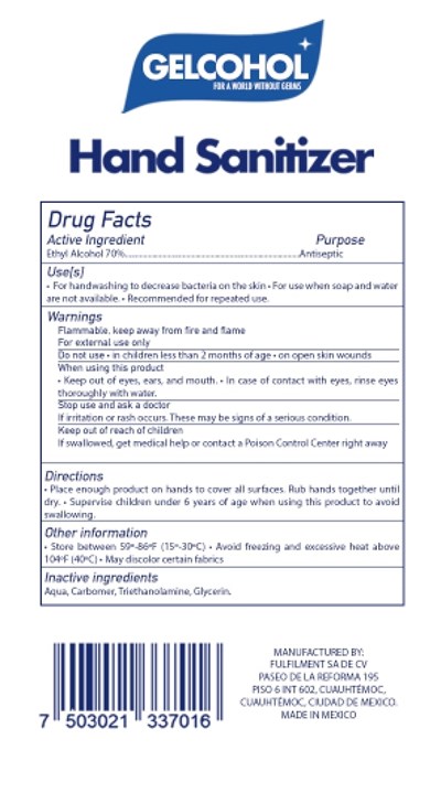 Back (Etiqueta Gelcohol 250 mL Atras)